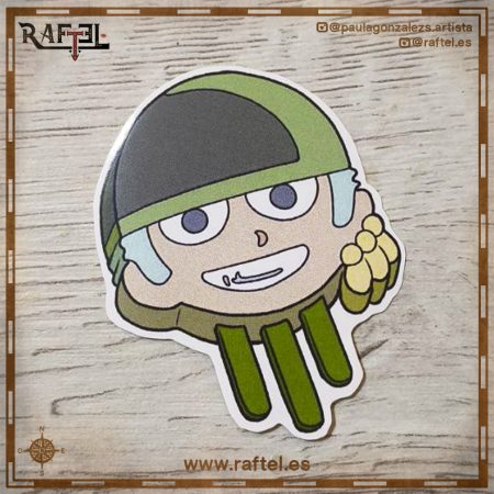 Pegatina Zoro polito 1