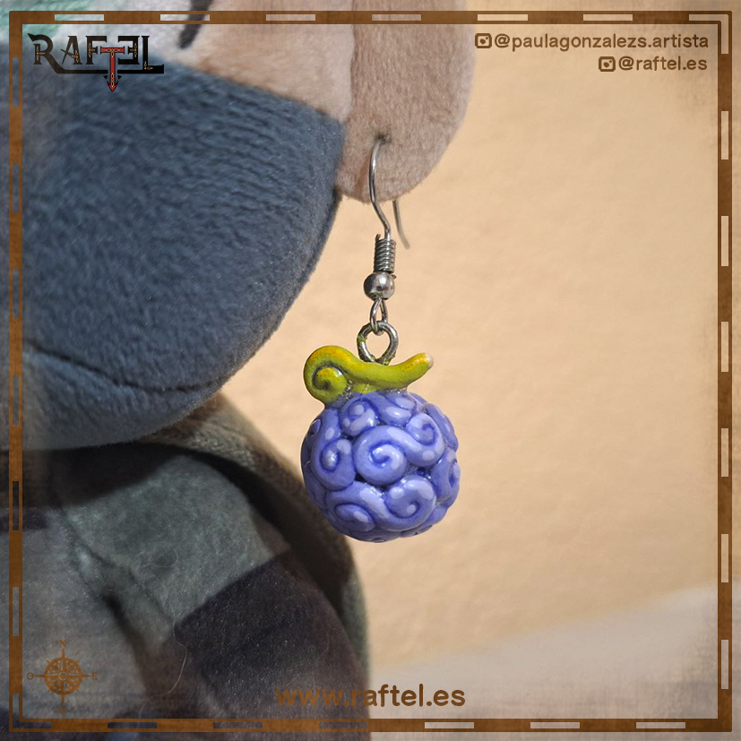 Pendientes Gomu gomu no mi