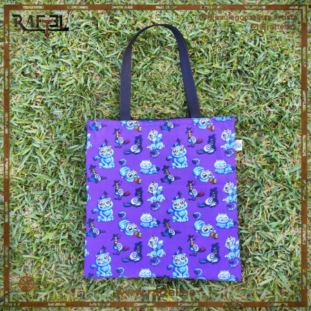 Totebag Derpy y Sussie morada