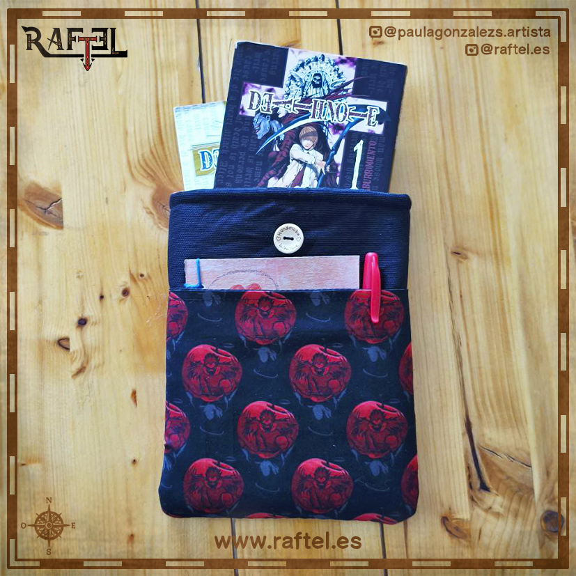 Funda de libro pequeña Death note