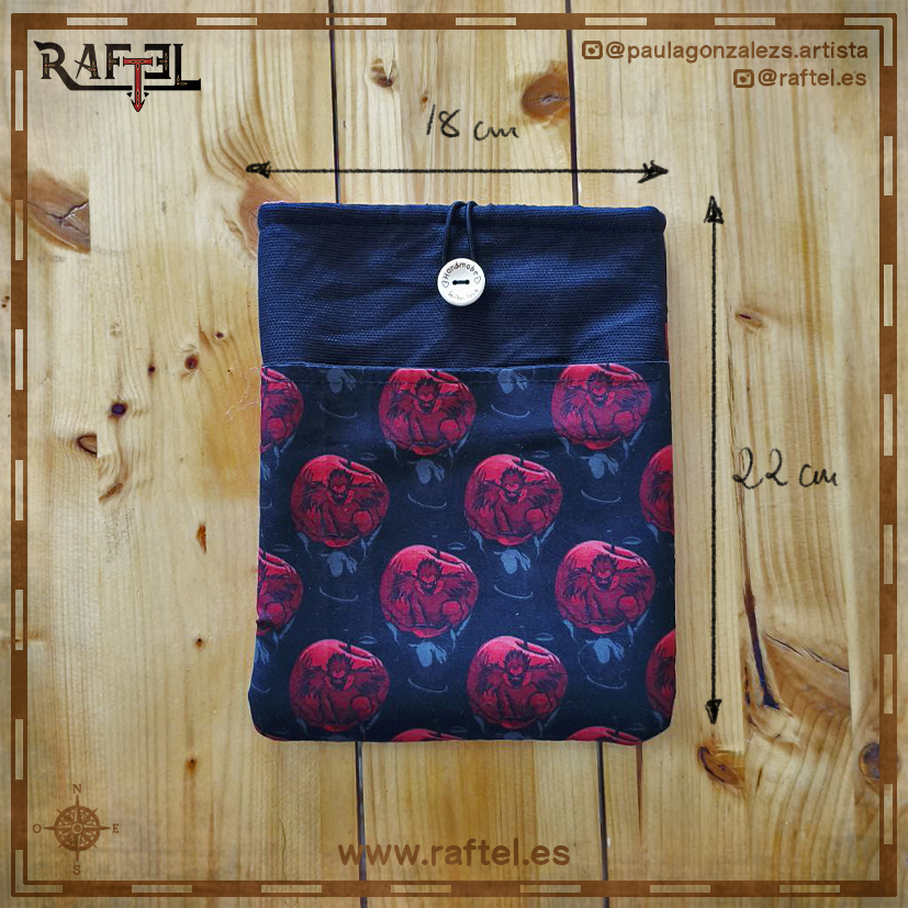 Funda de libro pequeña Death note
