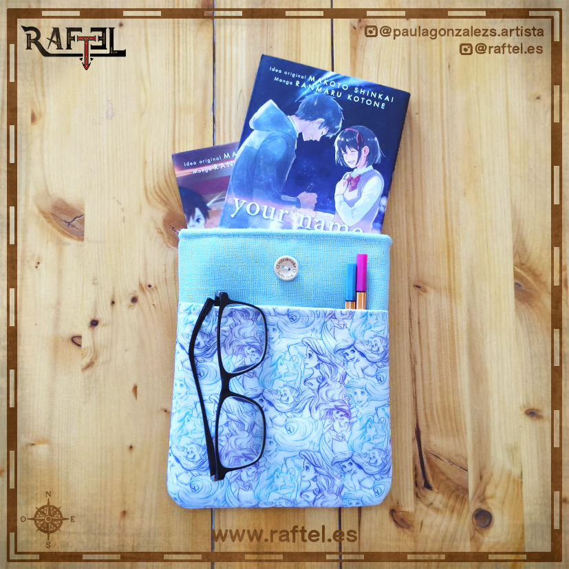 Funda de libro pequeña La sirenita