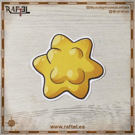 Pegatina Fragmento de estrella