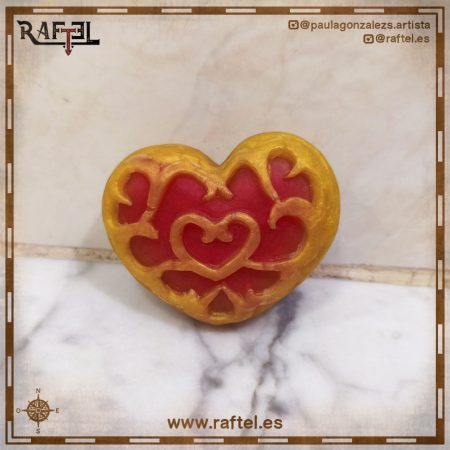 Jabón Contenedor de corazón