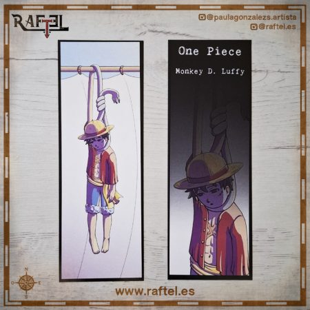 Marcapáginas Luffy suicidio