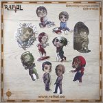 Pack de pegatinas Saw I