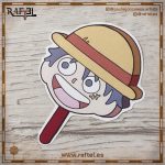 Pegatina Luffy polito 2