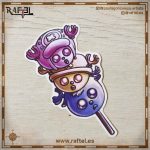 Pegatina Chopper dango