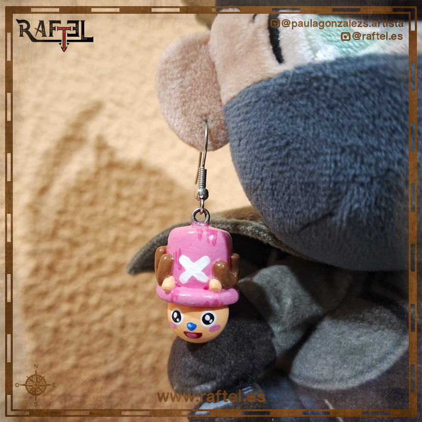 Pendientes Chopper cabeza