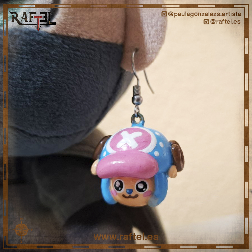 Pendientes Chopper cabeza