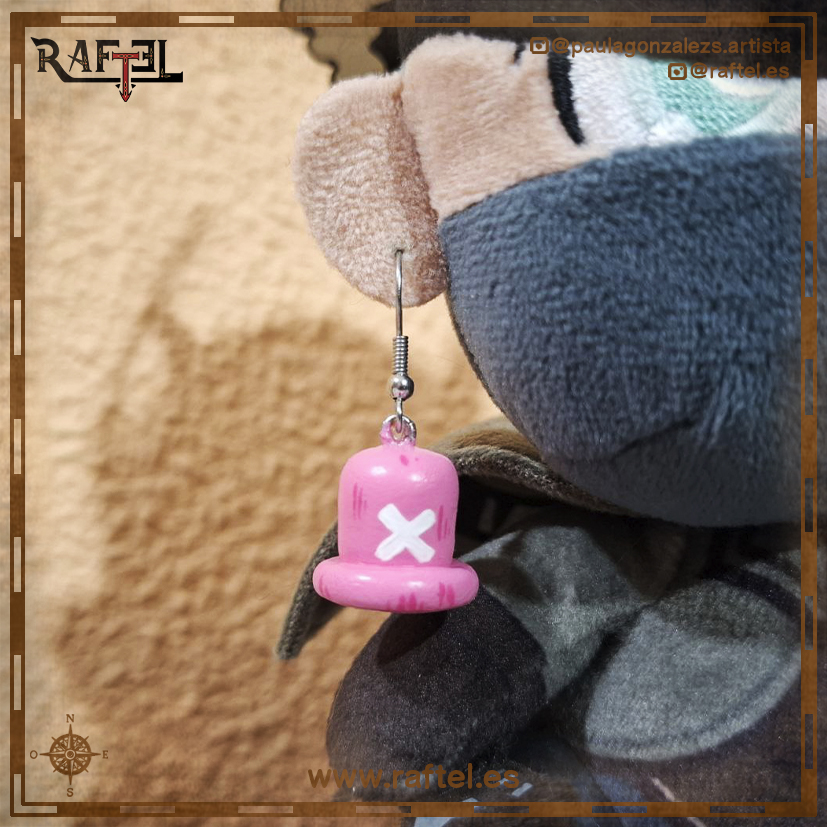 Pendientes Chopper sombreros