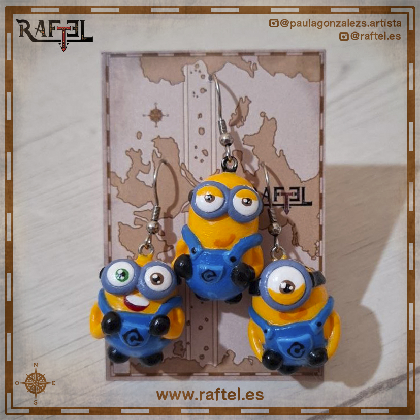 Pendientes Minions