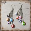 Pendientes Yoshi huevos de colores