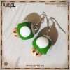 Pendientes Champiñones verdes