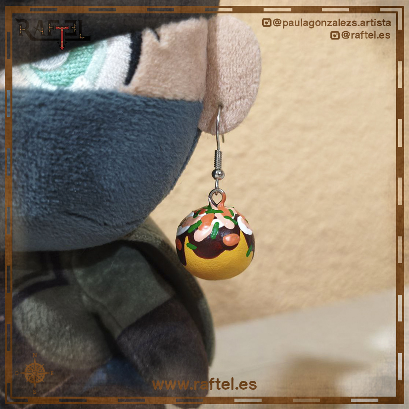 Pendientes Takoyaki L