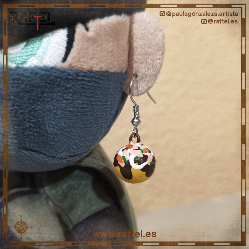 Pendientes Takoyaki M