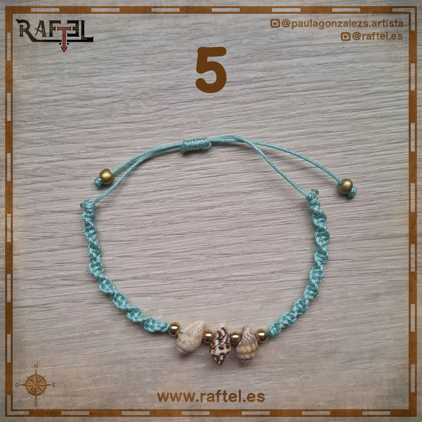 Colección de pulseras Caracolas