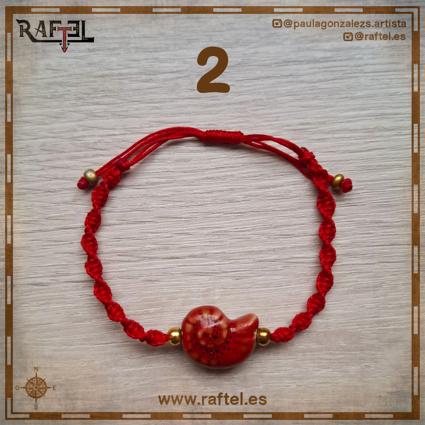 Colección de pulseras Caracoles