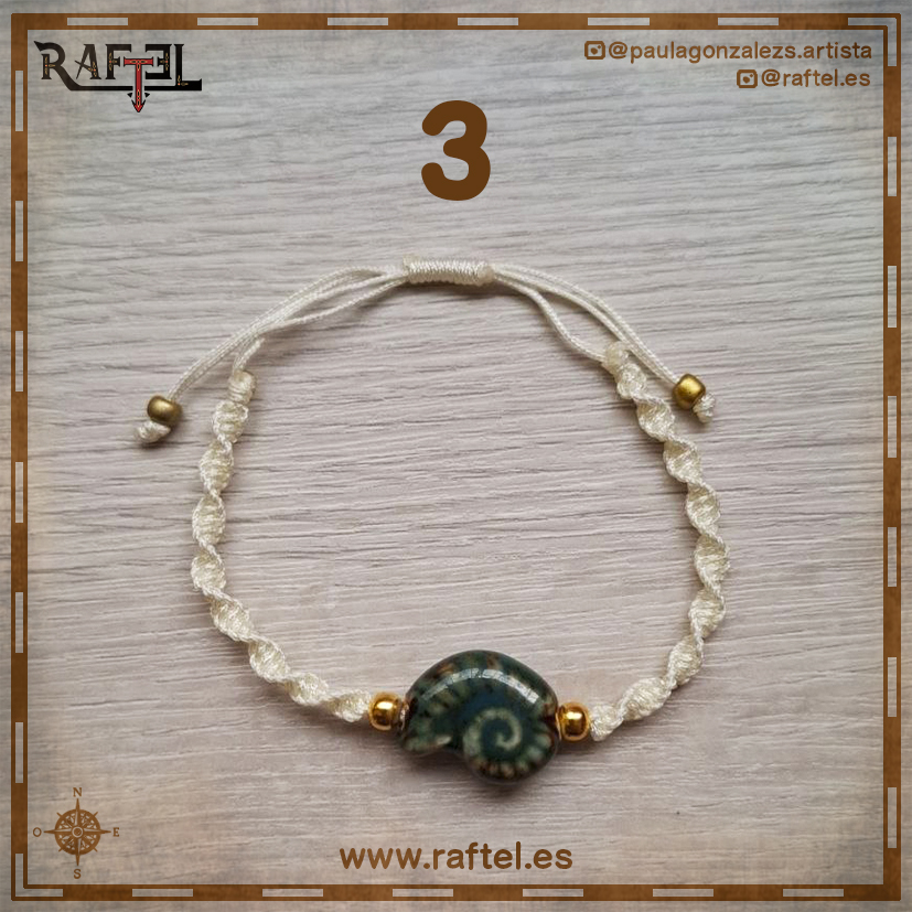 Colección de pulseras Caracoles