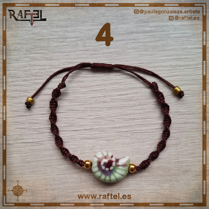 Colección de pulseras Caracoles
