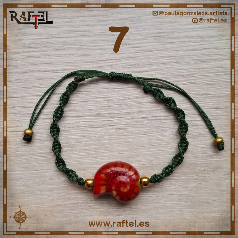 Colección de pulseras Caracoles