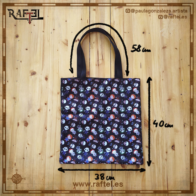 Totebag asesinos sleshers