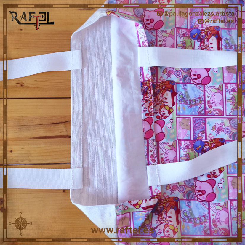 Totebag Kirby cómic