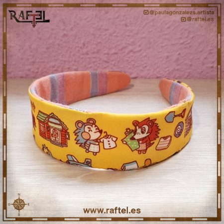 Diadema Animal crossing amarilla
