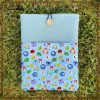 Funda de libro grande Animal crossing azul