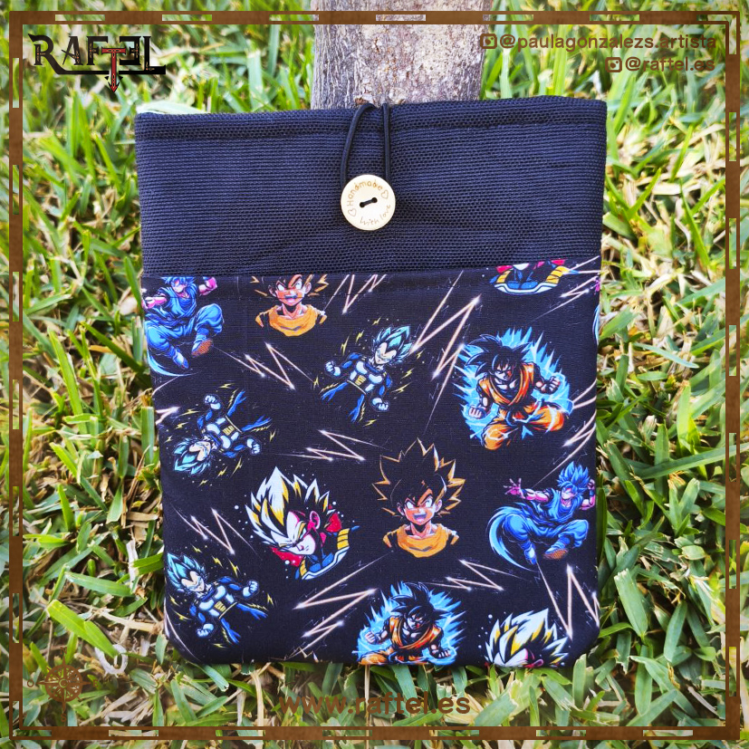 Funda de libro pequeña Dragon ball