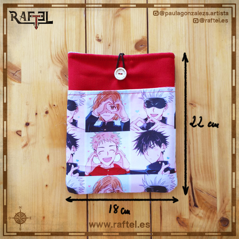 Funda de libro pequeña Jujutsu kaisen