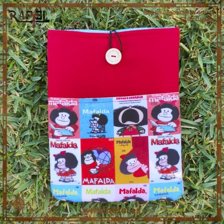 Funda de libro grande Mafalda
