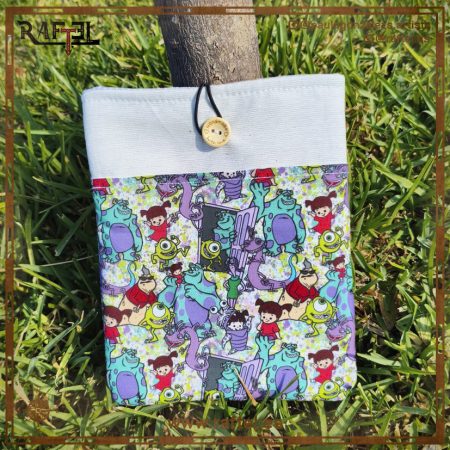 Funda de libro pequeña Monstruos SA