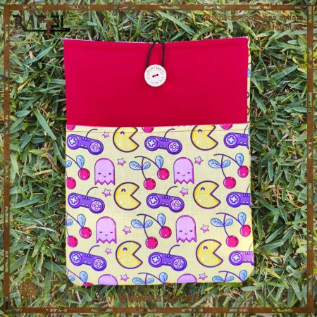 Funda de libro grande Pacman