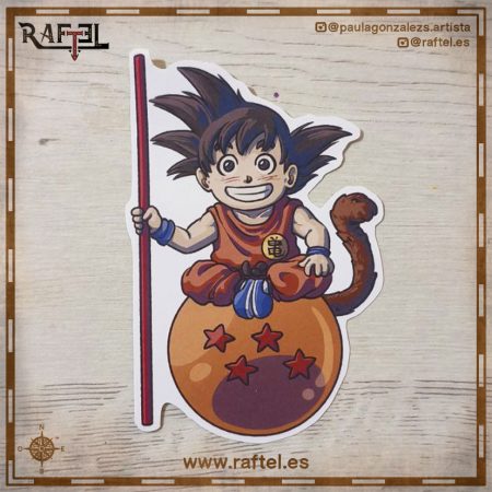 Pegatina Goku chico