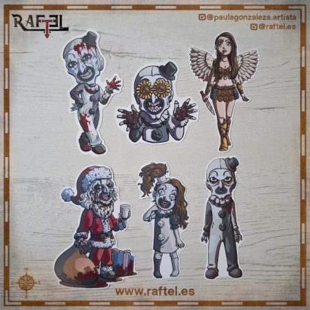 Pack de pegatinas Terrifier