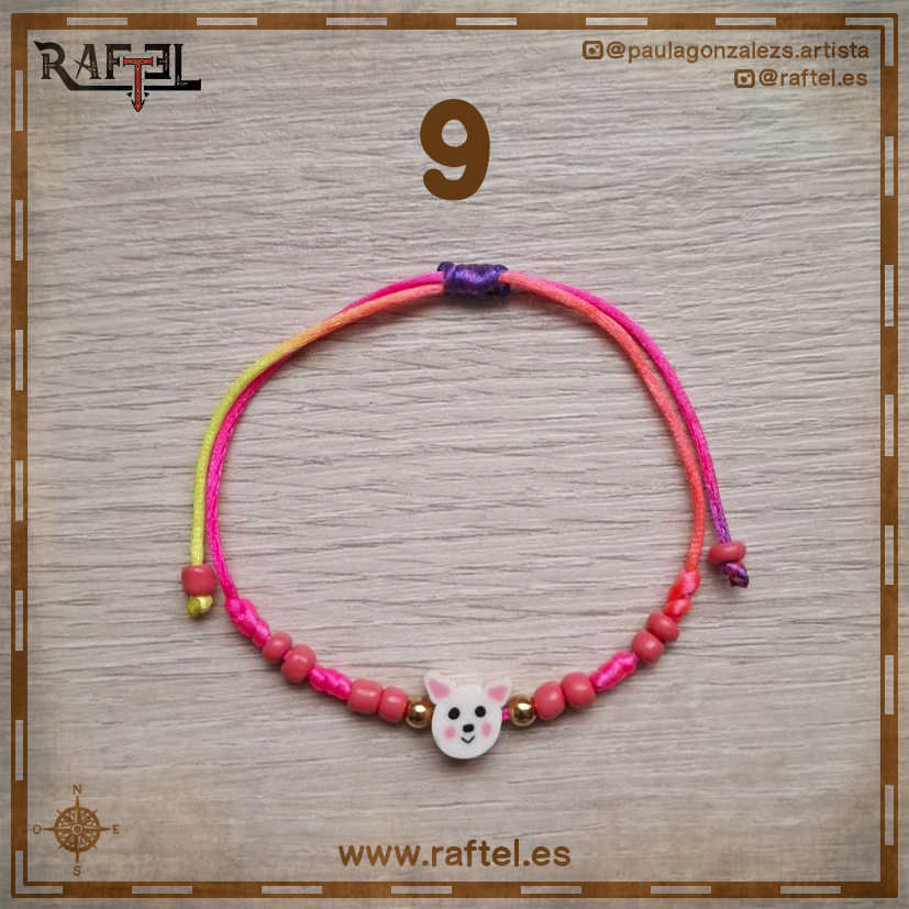 Colección de pulseras Animalitos