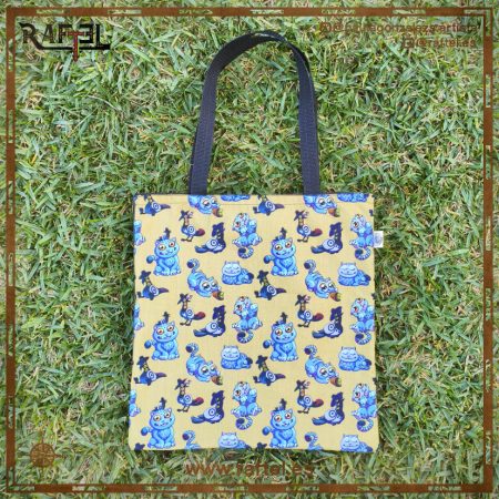 Totebag Derpy y Sussie amarilla