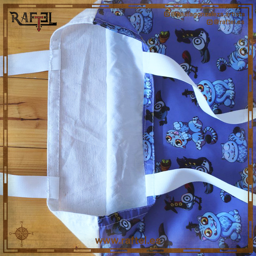 Totebag Derpy y Sussie azul