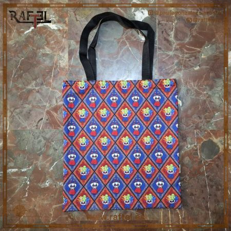 Totebag The knight payaso y Hornet arlequín