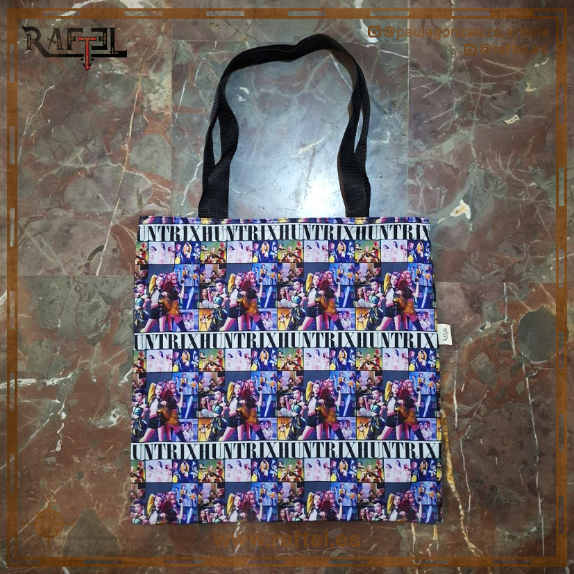 Totebag Huntrix cuadros