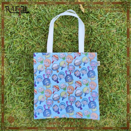 Totebag Mugiwaras politos 2 blanca