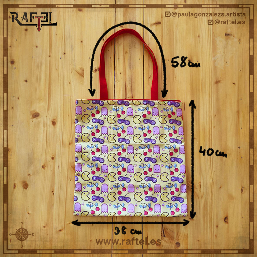 Totebag Pacman