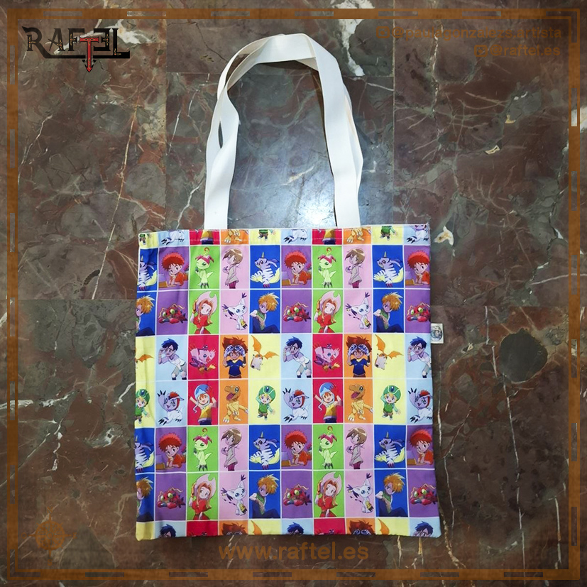 Totebag Digimon