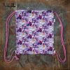 Mochila de cuerdas Huntrix blanca