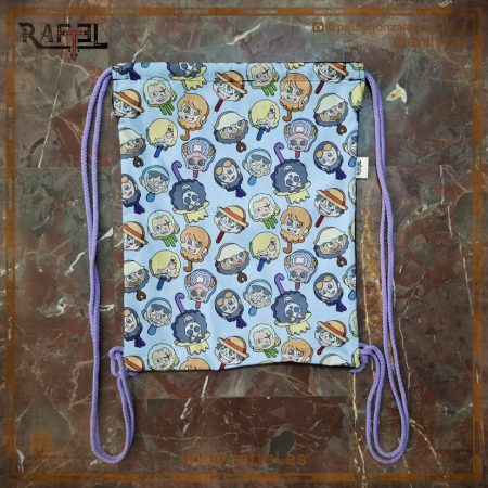 Mochila de cuerdas Mugiwaras politos 2 negra