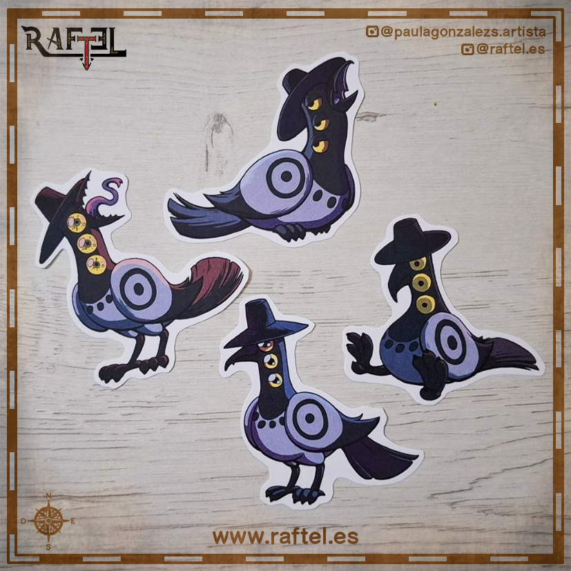 Pack de pegatinas Sussie