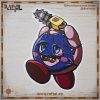 Pegatina Kirby asesino - Kirby Leatherface