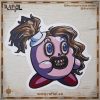 Pegatina Kirby asesina - Kirby Little pale girl