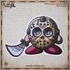 Pegatina Kirby asesino - Kirby Jason